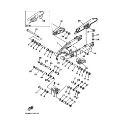 HINTERRADSCHWINGE KOMPL.