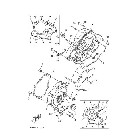 COVER, CRANKCASE 3