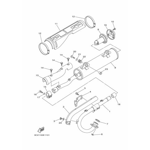 KAPPE, SCHALLDAMPFER