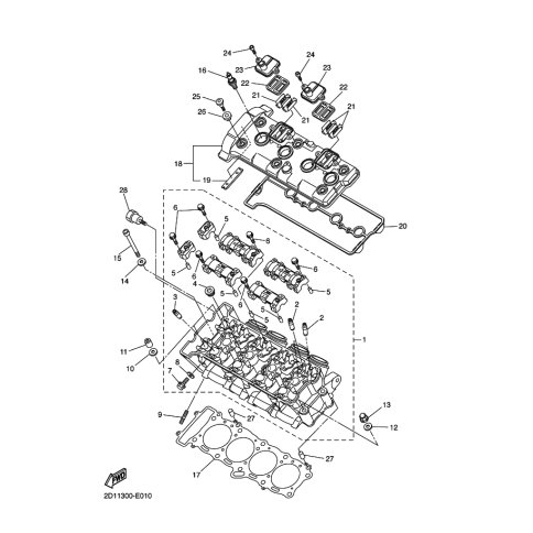 DECKEL, ZYLINDERKOPF 1