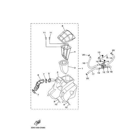 AIR INDUCTION SYSTEM ASSY