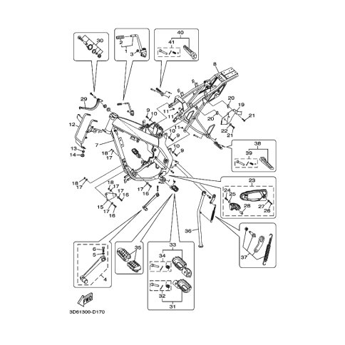 BRAKE PEDAL FIXING KIT