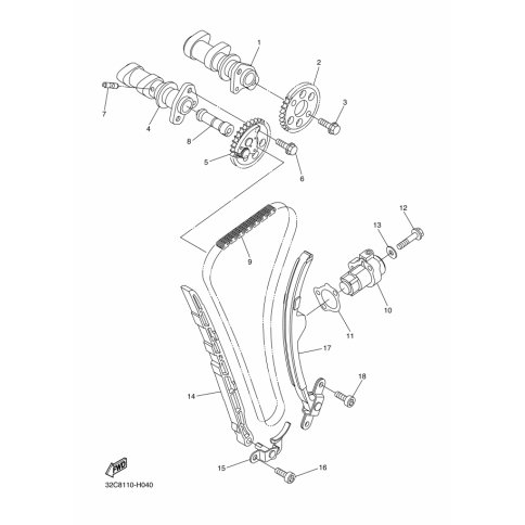 KETTENRAD, STEUERKETTE
