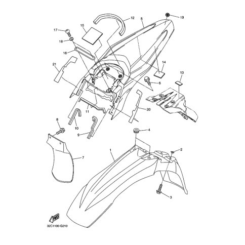 KOTFLUGEL, HINTERRAD