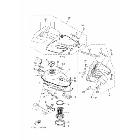 KONSOLE, KRAFTSTOFFPUMPE