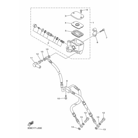 HAUPTBREMSZYLINDER SUBKOMP