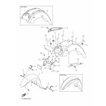 HINTERRAD-KOTFLUGEL KOMPL.