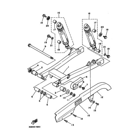 STOSSDAMPFEREINHEIT, HINTEN