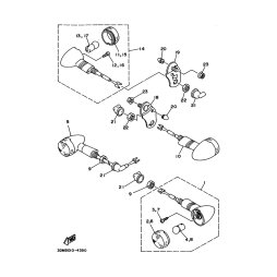 HINTERER BLINKER KOMPL. 1