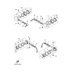 HINTERER BLINKER KOMPL. 2