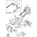 HINTERRAD-KOTFLUGEL KOMPL.