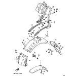 HINTERRAD-KOTFLUGEL KOMPL.