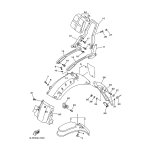 HINTERRAD-KOTFLUGEL KOMPL.