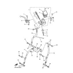 HALTER, BREMSSCHLAUCH 1