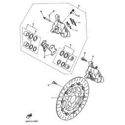 STUTZE, BREMSBELAGPLATTE