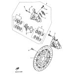 STUTZE, BREMSBELAGPLATTE