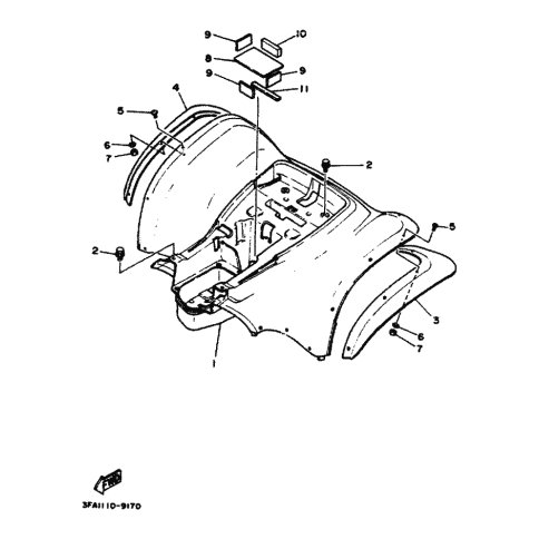 KOTFLUGEL, HINTERRAD