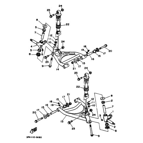 KNUCKLE, STEERING 1