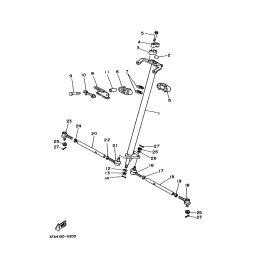 BRACKET, STEERING LOWER