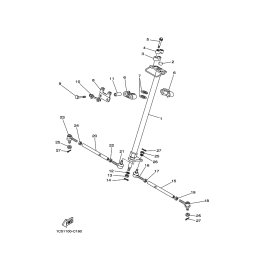 BRACKET, STEERING LOWER