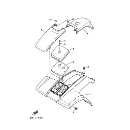 FRONT FENDER ASSY