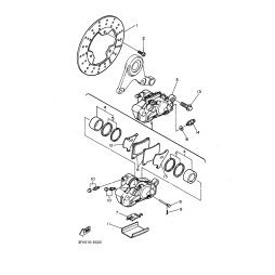 BREMSSATTEL KOMPL., HINTEN