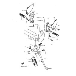 KONSOLE, FUSSRASTE 1