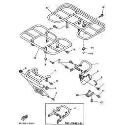 BAR, CARRY REAR