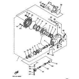 HINTERACHS-GETRIEBEGEHAUSE
