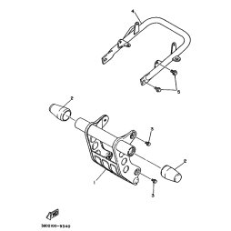 BAR, CARRY REAR