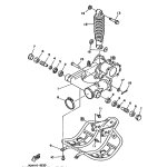 HINTERRADSCHWINGE KOMPL.