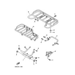 BAR, CARRY REAR