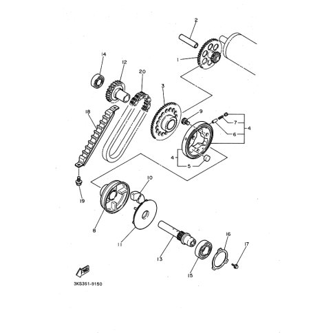 KETTENRAD, ANLASSER 2