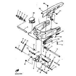 HINTERRADSCHWINGE KOMPL.