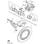 BREMSSATTEL KOMPL., HINTEN