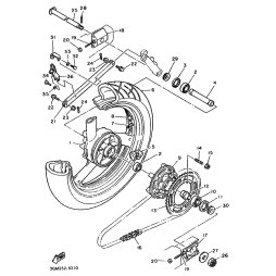 HALTER, BREMSSCHLAUCH 2