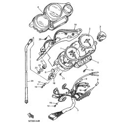 ABDECKUNG, INSTRUMENT