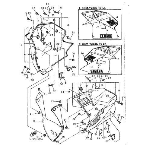 KAROSSERIE, V. UNTEN 1