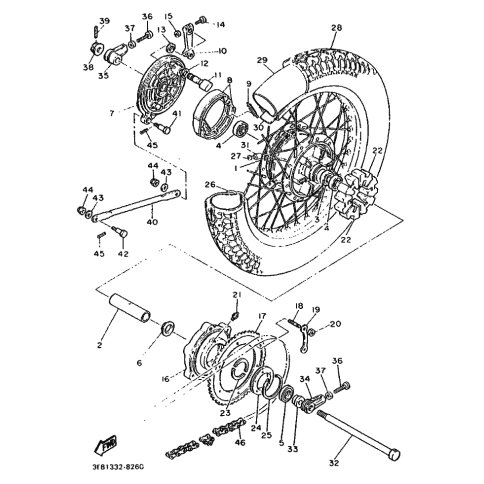 BREMSSCHUHSATZ