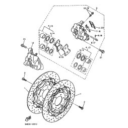 BREMSSATTEL-DICHTUNGSSATZ