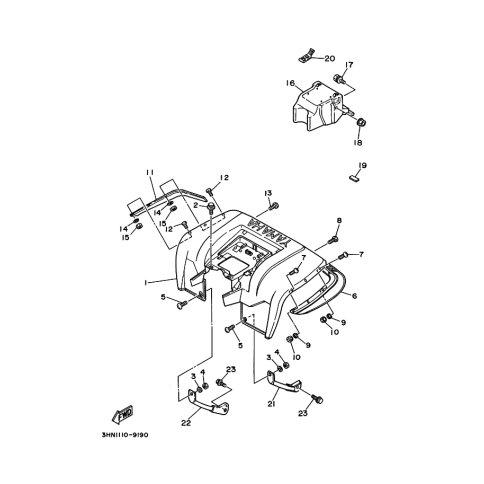 KOTFLUGEL, HINTERRAD