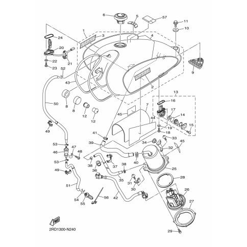 KONSOLE, KRAFTSTOFFPUMPE
