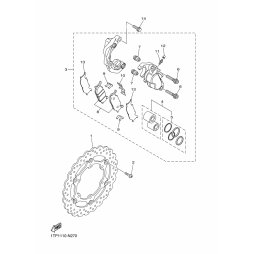 BREMSSATTEL-DICHTUNGSSATZ