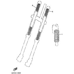 FEDER,VORDERRADGABEL