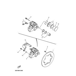 BREMSSATTEL-DICHTUNGSSATZ