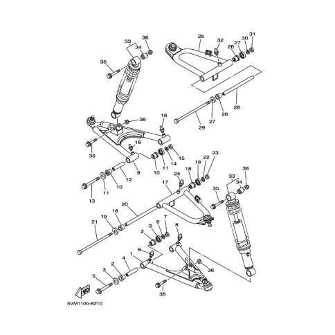 FRONT LOWER ARM COMP. (RIGHT)