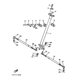 BRACKET, STEERING LOWER