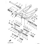 HINTERRADSCHWINGE KOMPL.
