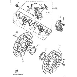 BREMSSATTEL KOMPL.(L)