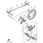 BREMSSATTEL KOMPL., HINTEN